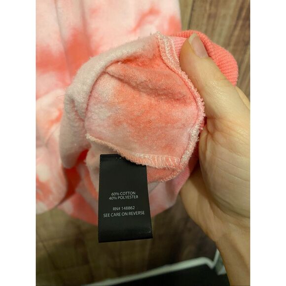 Torrid size 1 pink tie dye plus size women’s sweatshirt - Picture 5 of 7